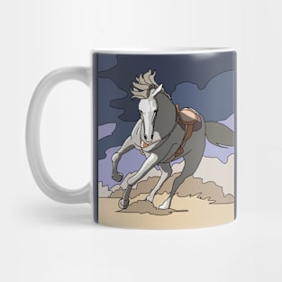 Allegro the Riding Horse Galloping Ahead Mug